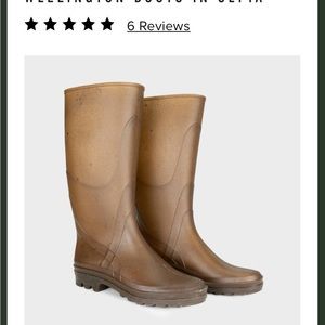 Eco-Friendly French Garden Wellington Boots - Recycled Plastic & Hemp